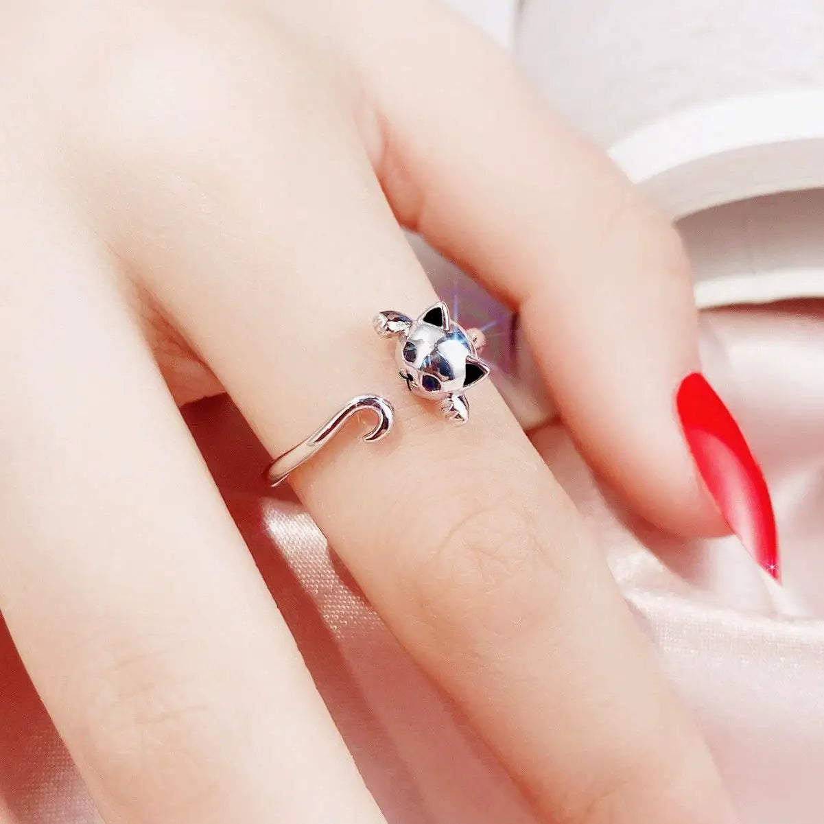 925 Sterling Silver Ring New Thick Simple Wave Thai Solid Double-layer Rings Trendy Couple Women Gift Dropship